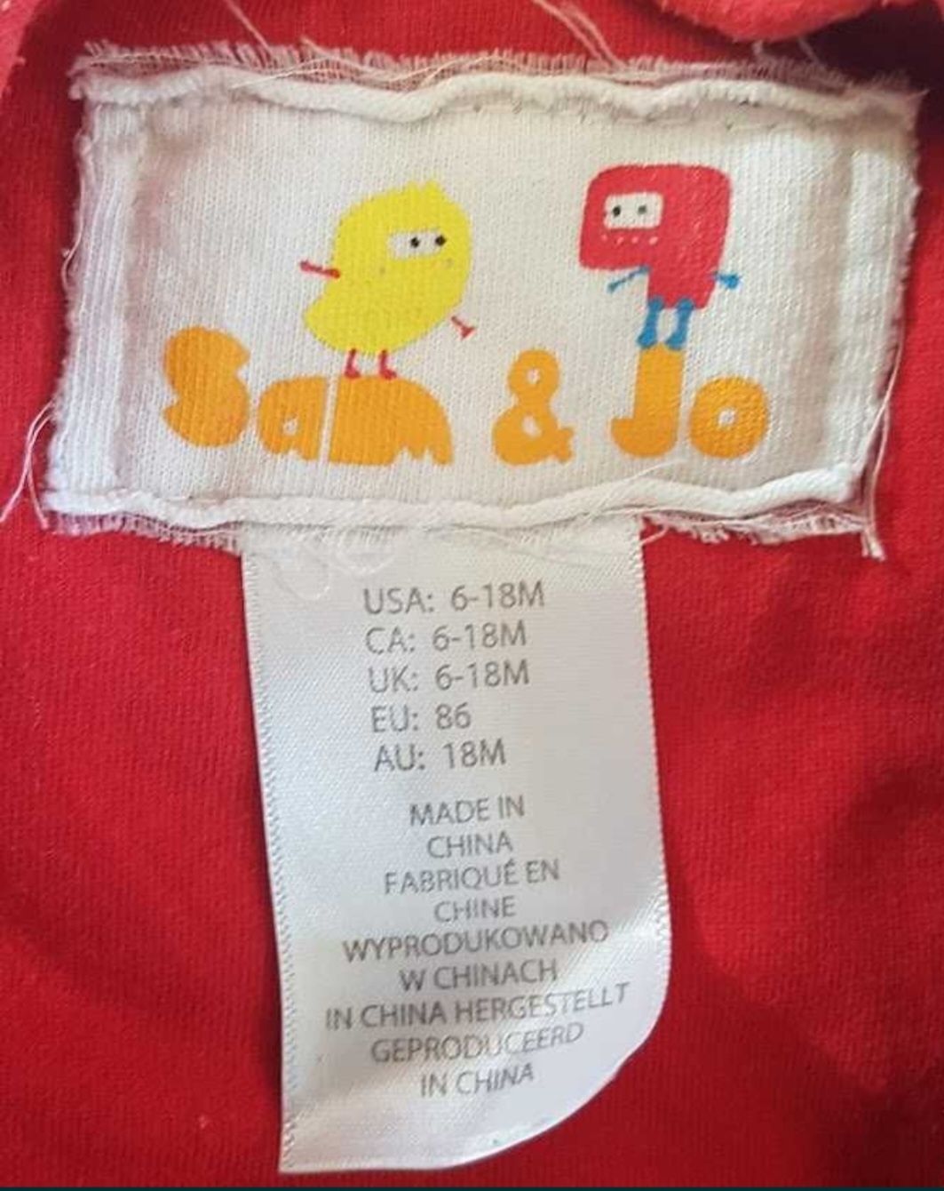 Śpiworek całoroczny Autokar ze zwierzętami 2,4 tog 6-18 m SAM&JO