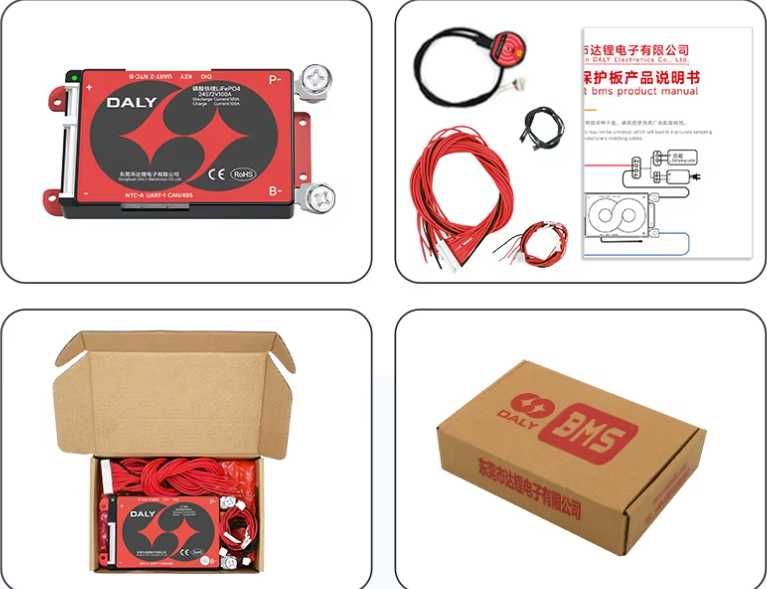 BMS 14S Daly 100/100A 48Volt MAX.150A magazyn energii +app + Bluetooth