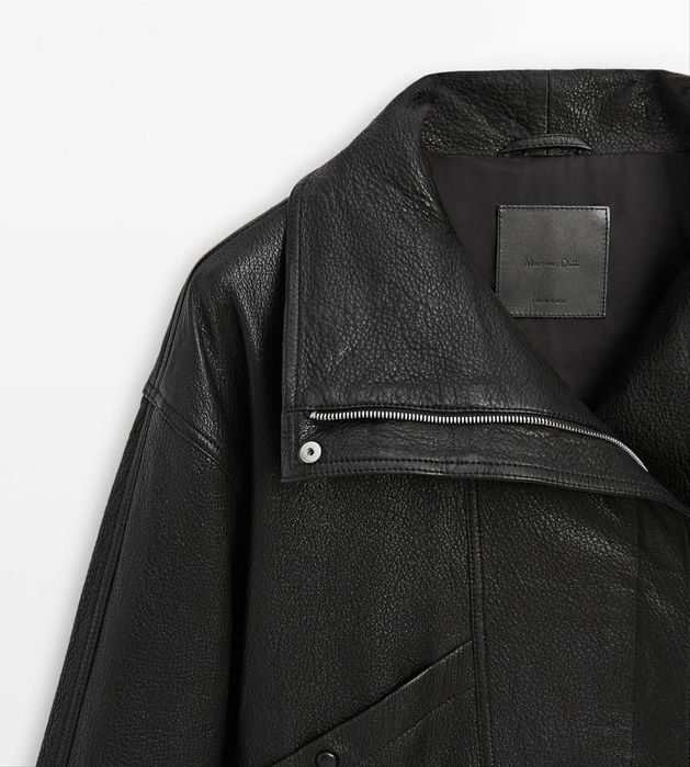 Massimo Dutti шкіряна куртка