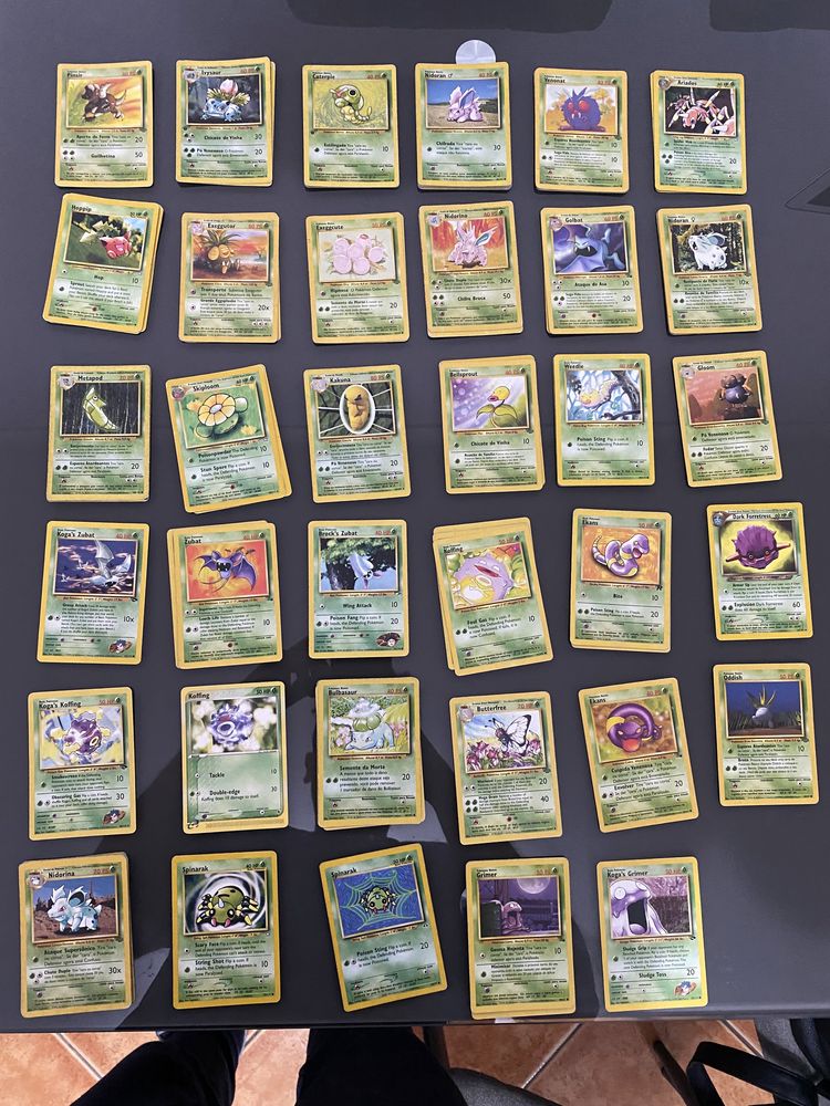 Cartas Pokémon 1999