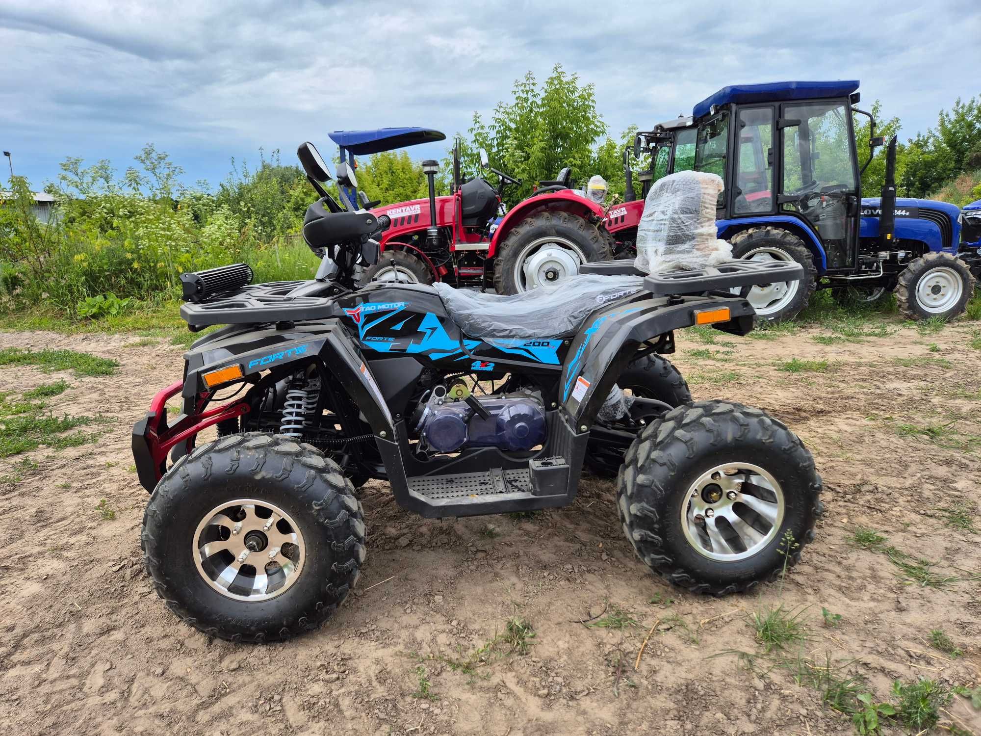 Квадроцикл Forte Shark 200 титановые диски Форте