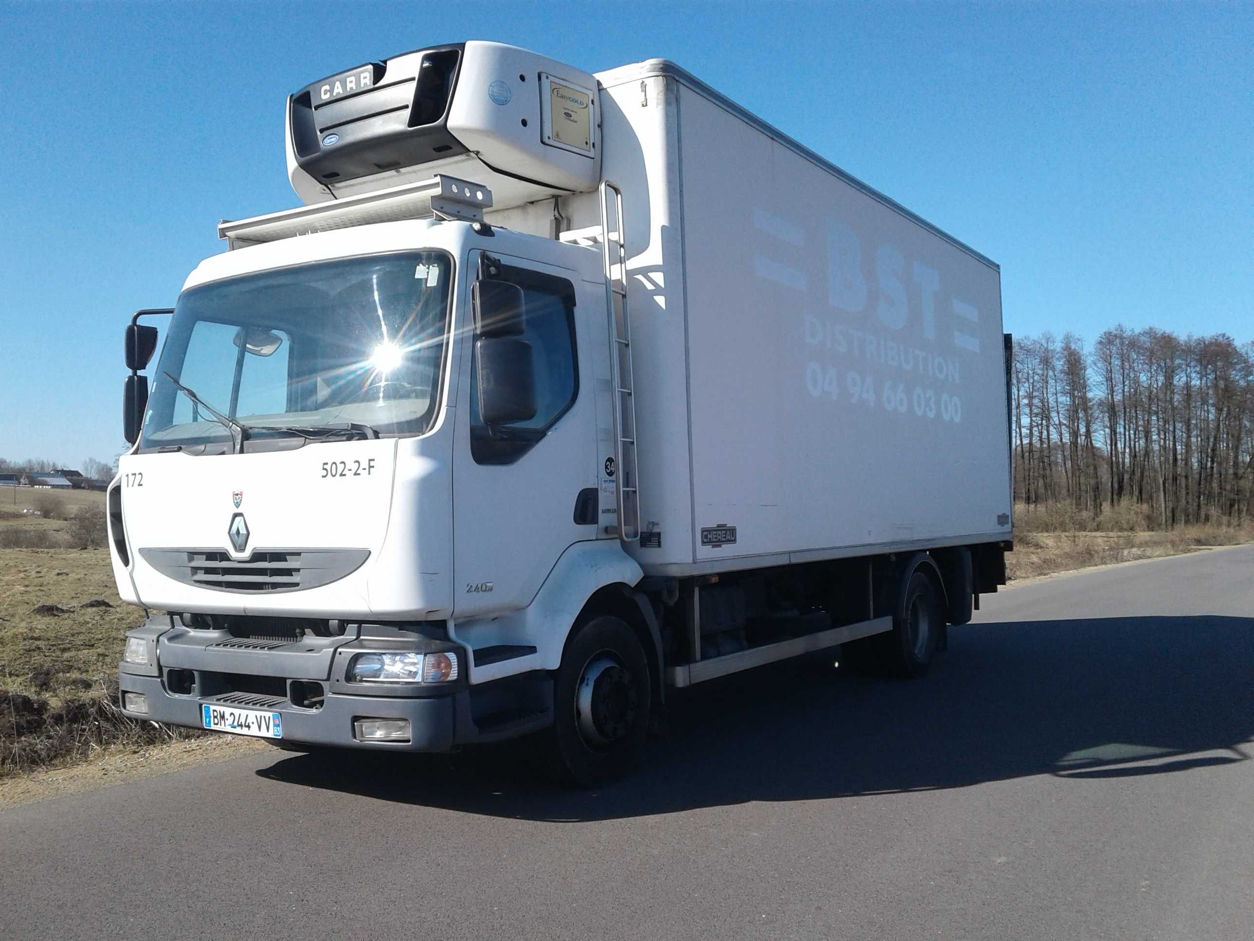 RENAULT MIDLUM  Chłodnia ,kontener