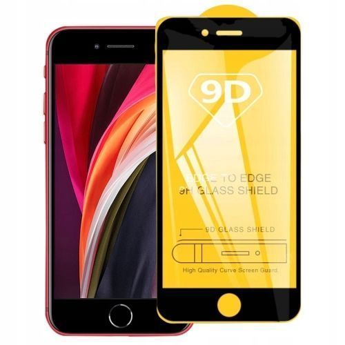 Szkło Hartowane Iphone 7 / 8 / Se 2022 Z Czarną Ramką