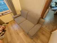 Kanapa Sofa Wersalka Stan Super Szara Rozkładana