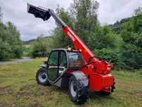 Manitou MVT 628 Ładowarka teleskopowa 6 metrów Udzwig 2,9tony idealny stan z Norwegii 2011r Niski przebieg Łyżka i widły  4 koła skręt Zero luzów wycieków Serwisy w DEKRA Zadbana PERKINS motor