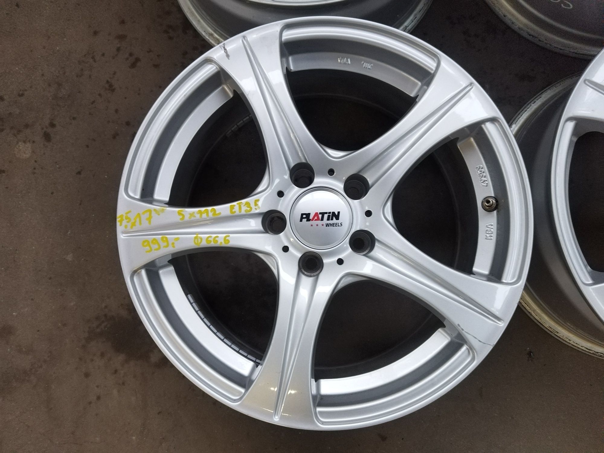 Alufelgi 17'' 5x112 Audi, VW, Skoda