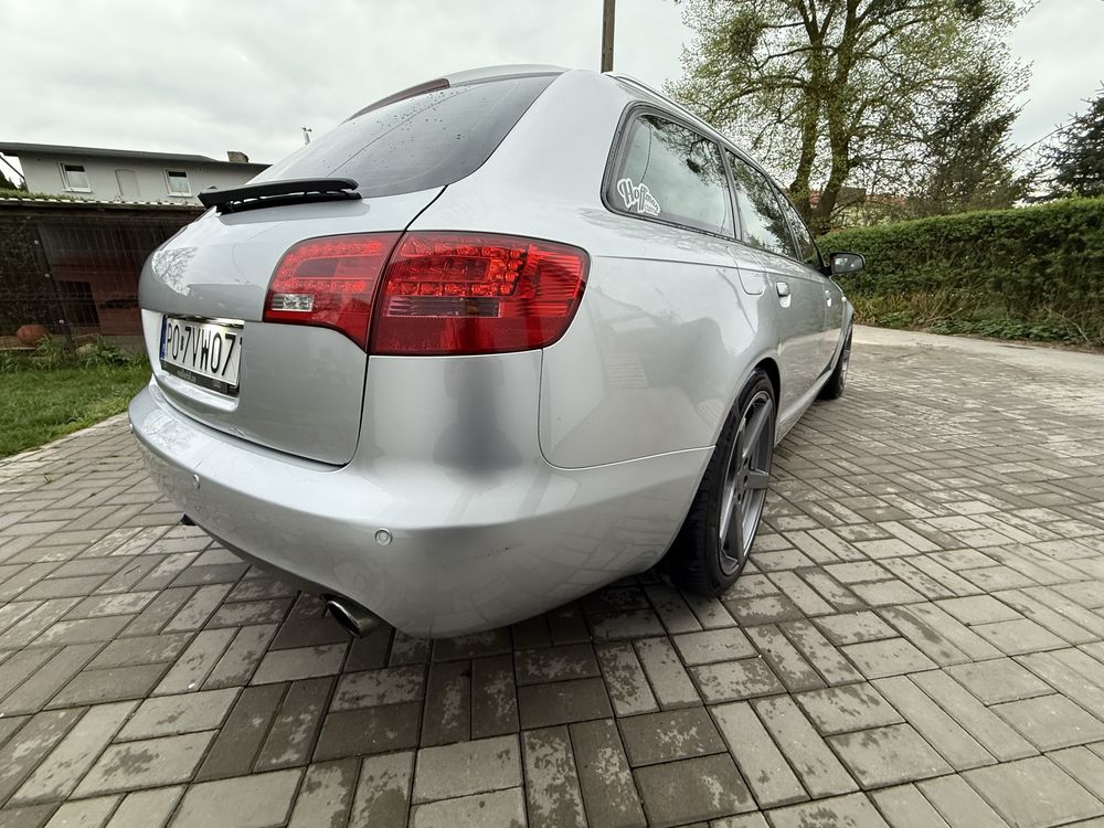 Audi A6 C6  Avant zamiana na busa Transit t4