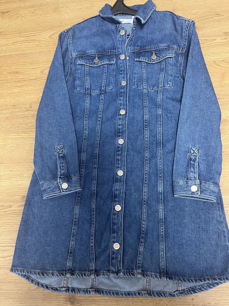 Zara платье джинсовое