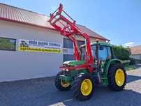 JOHN DEERE 6110, ładowacz MAILLEUX, zaczepy, ZADBANY