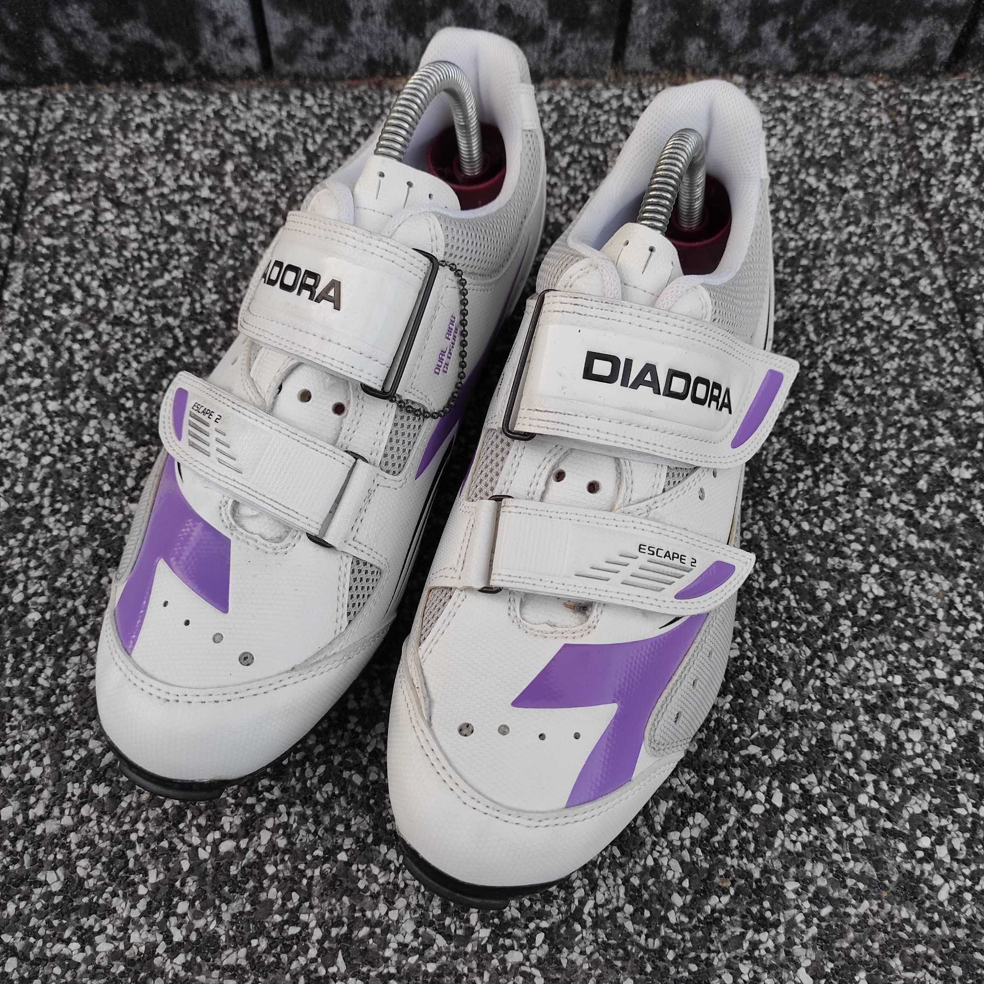 Diadora Escape 2 Buty Rowerowe plus Bloki Shimano SM-SH56  40
