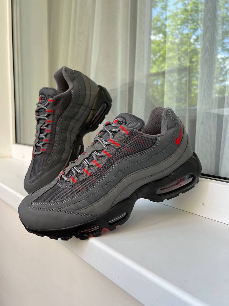 Кросівки Nike Air Max 95 Dark Grey Red