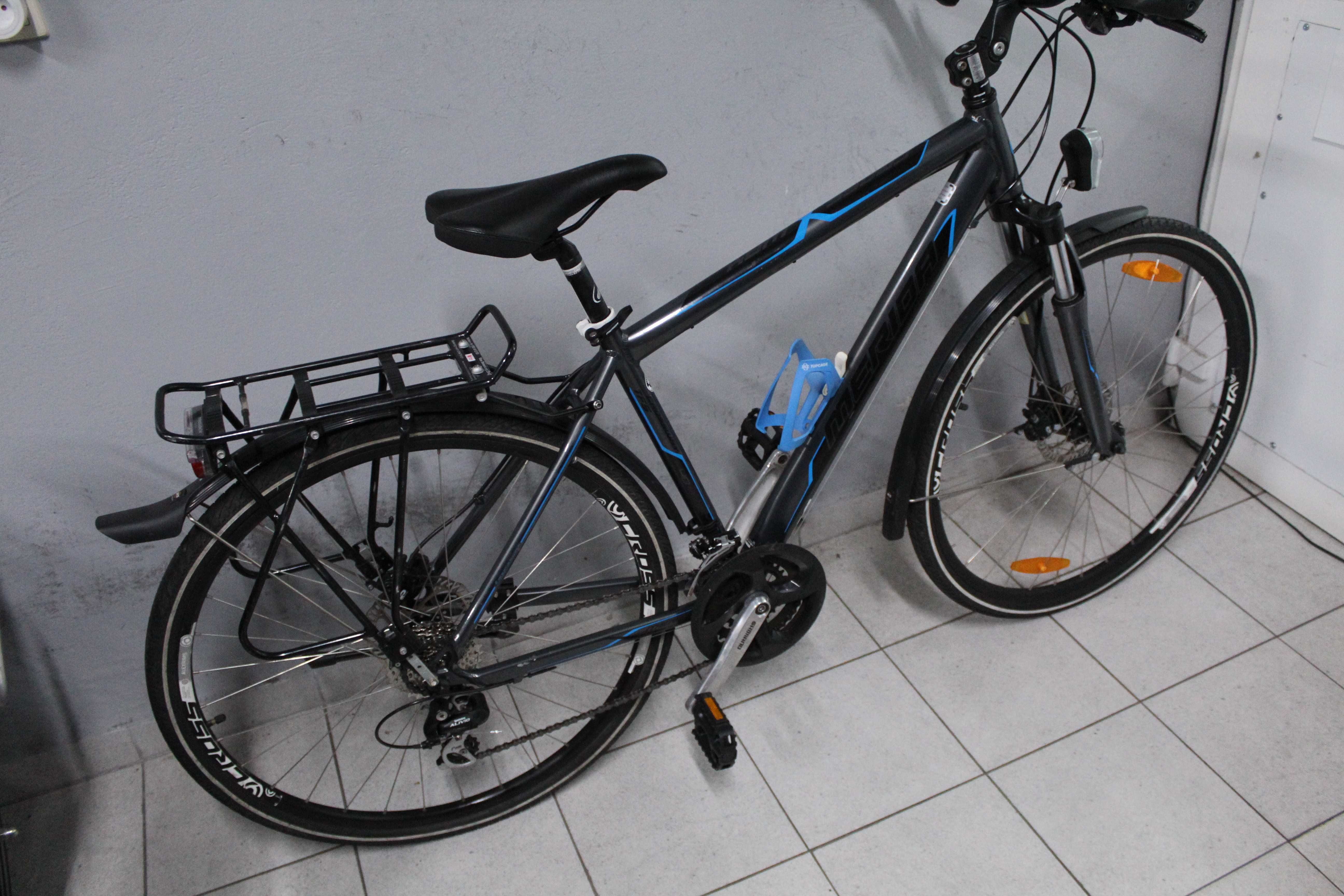 Rower trekkingowy MERIDA CROSSWAY,Rama 19", Koła 28"Alu, Alivio.Tarcze