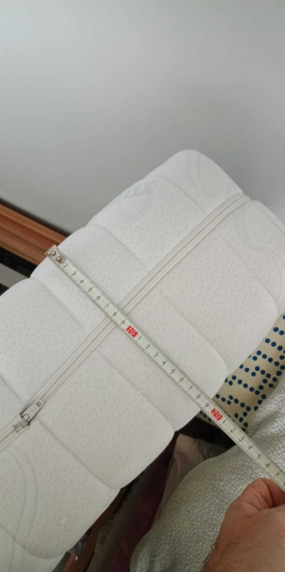 Materac Hilding 90x200 medicott, sprężynowy, ok. 18-20 cm grubości