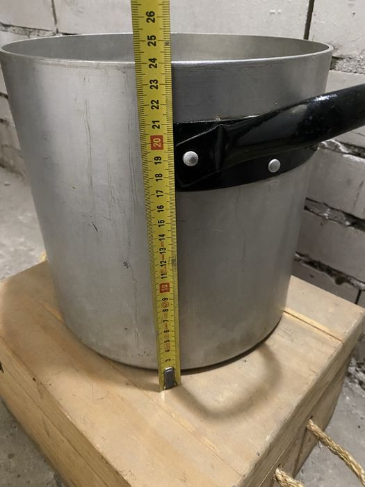 Garnek kociołek aluminiowy 10 litrów PRL