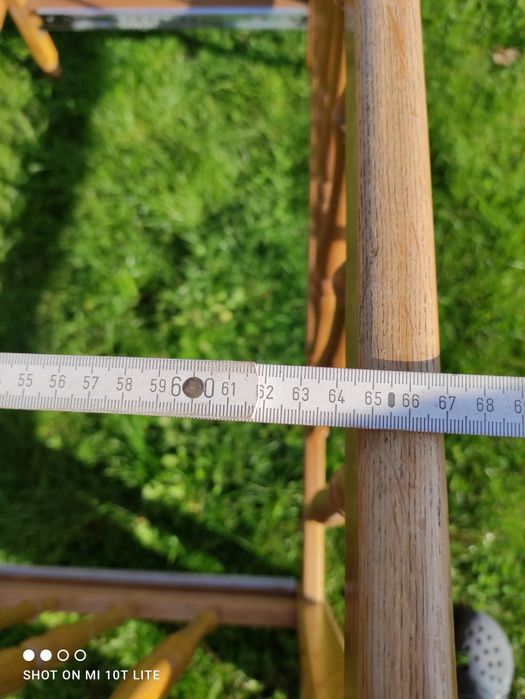 Łóżeczko drewniane dziecięce