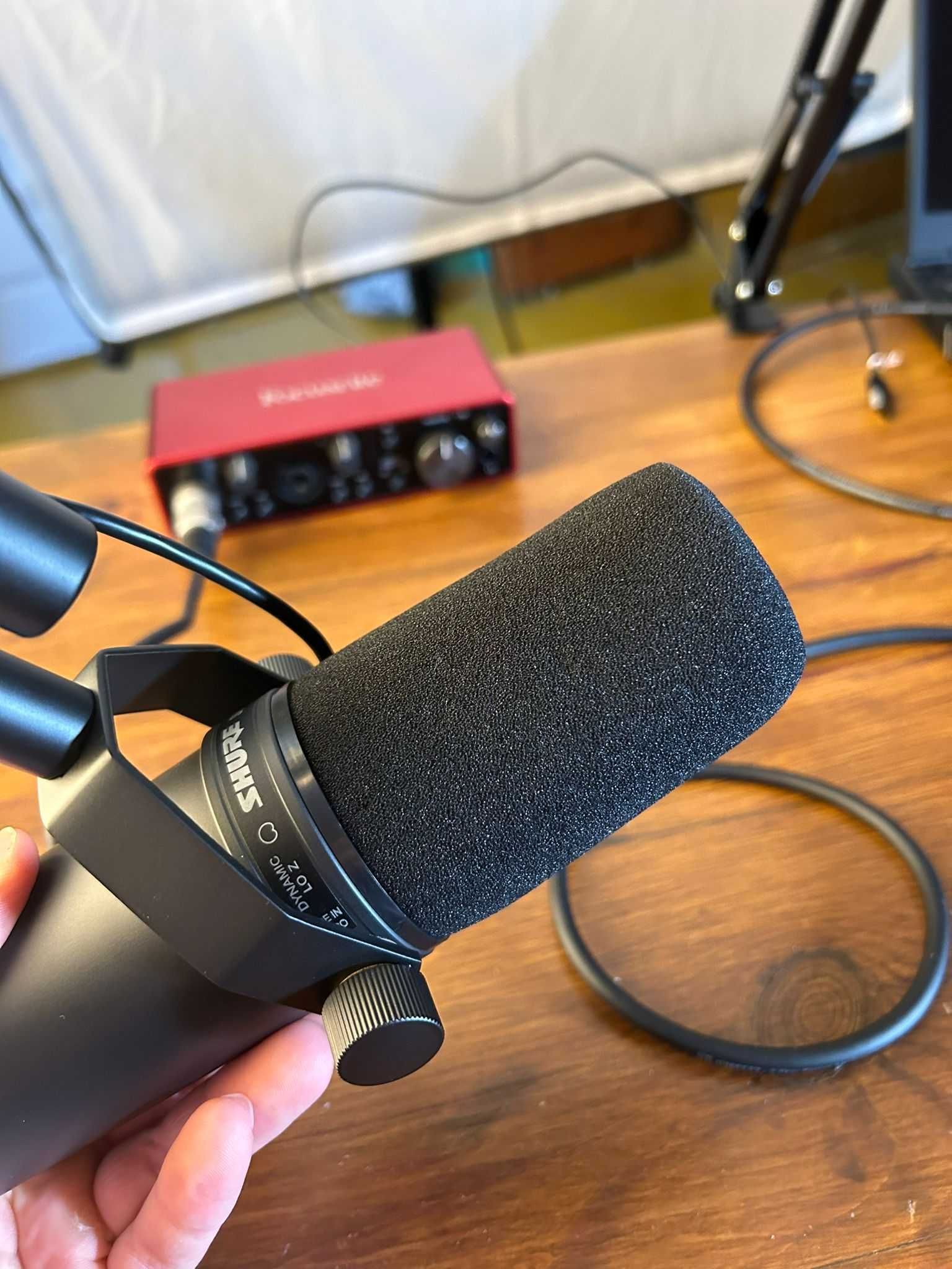 Zestaw Mikrofon Shure SM7B Idealny Stan