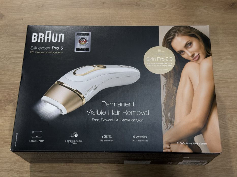 Depilator Laserowy Braun SILK-EXPERT PRO 5 IPL PL5054 GW24
