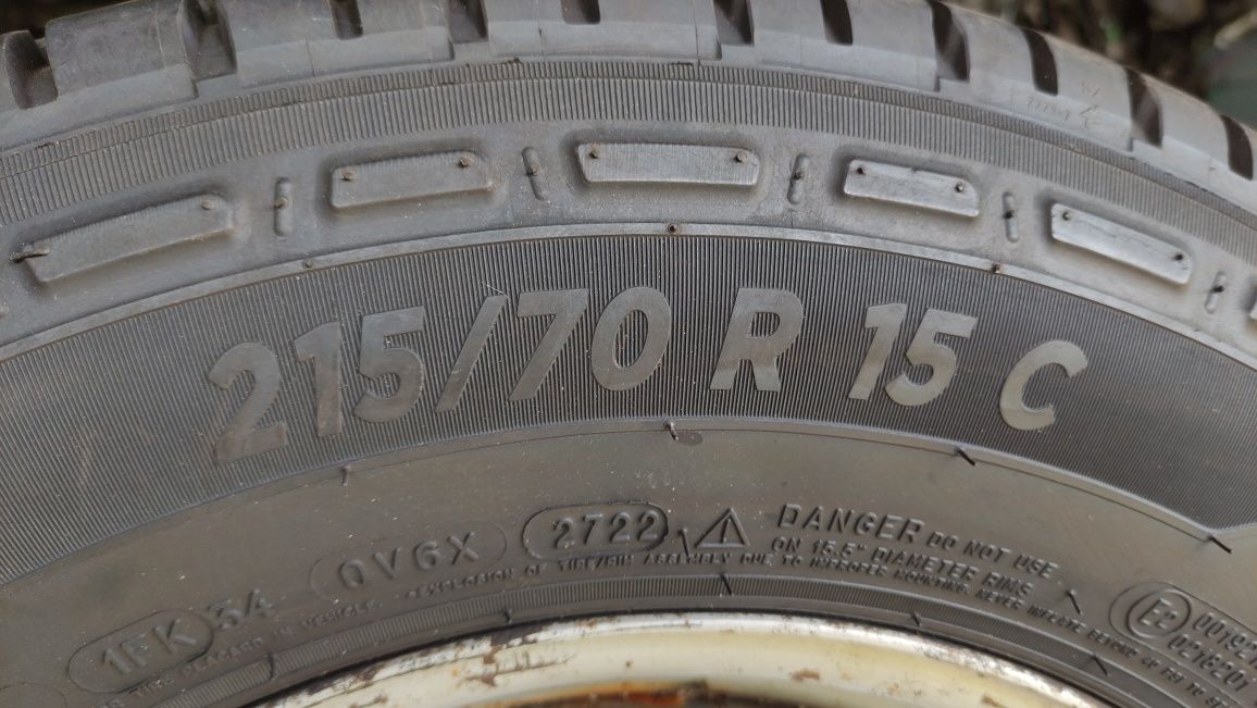 Opony letnie 215/70R15 C Michelin Agilis 3