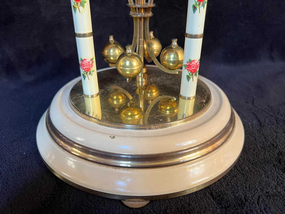 Zegar Roczniak HALLER Szklany C106 * Sprawny *