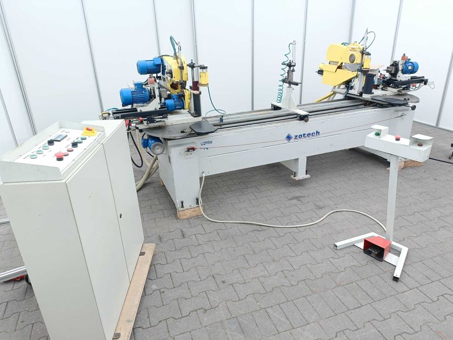 Wiertarka wielowrzecionowa dwustronna z precyzyjnym docinaniem wymiaru