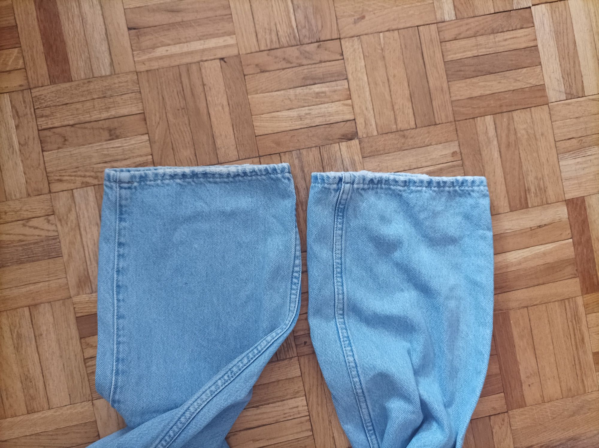 Spodnie jeansowe damskie Wrangler Wild West high rise straight