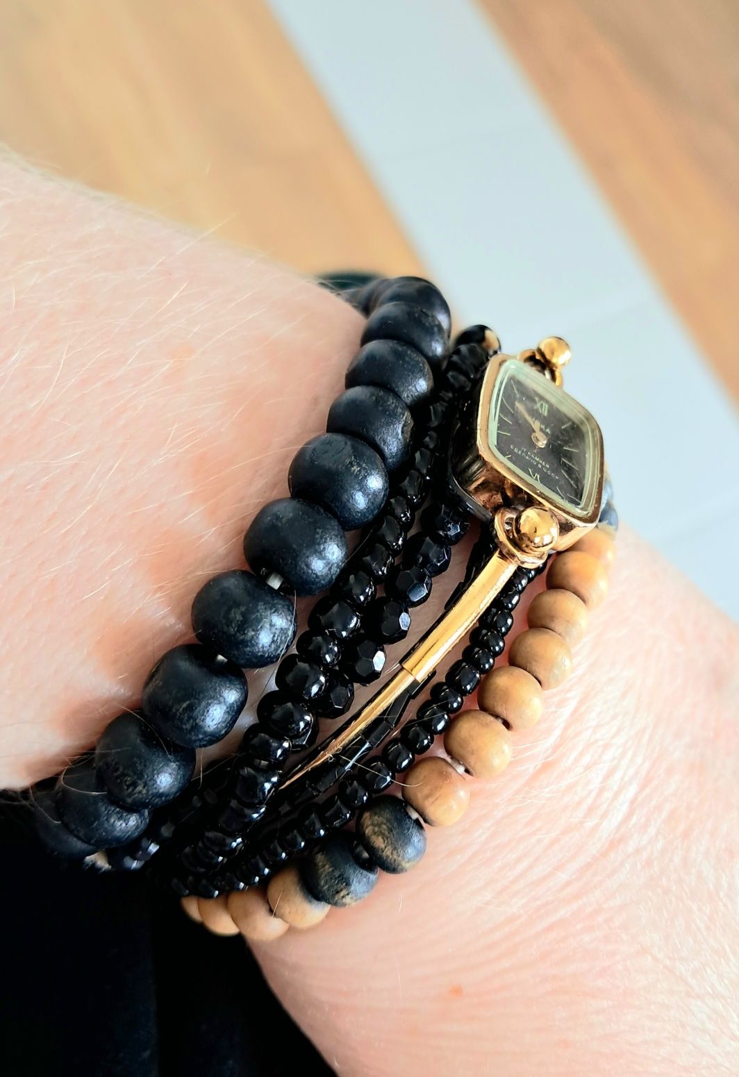 Zegarek Czajka złoty 14K