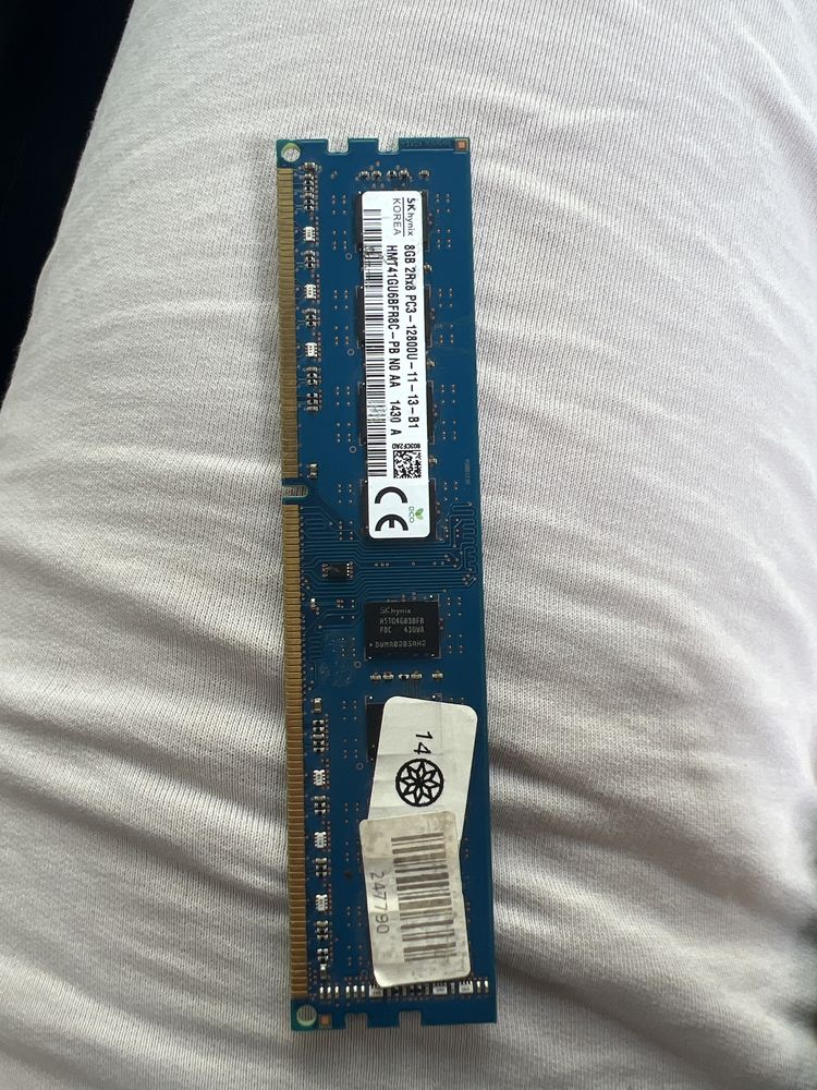 DDR 3 8gb.