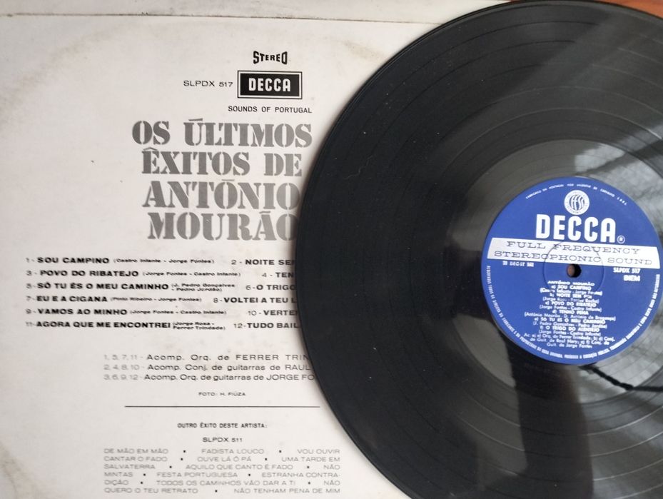 Disco de vinil LP António Mourão