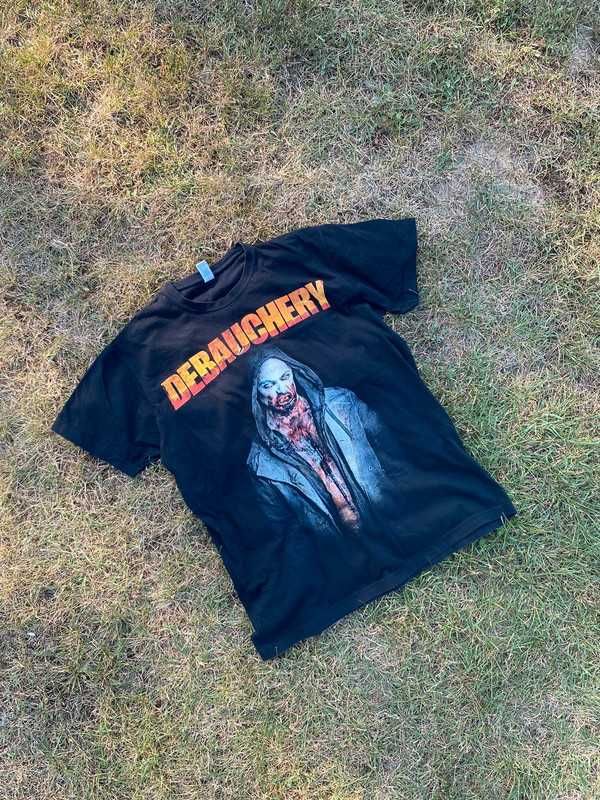 Koszulka z nadrukiem Debauchery metal affliction bdb rock M tour blood