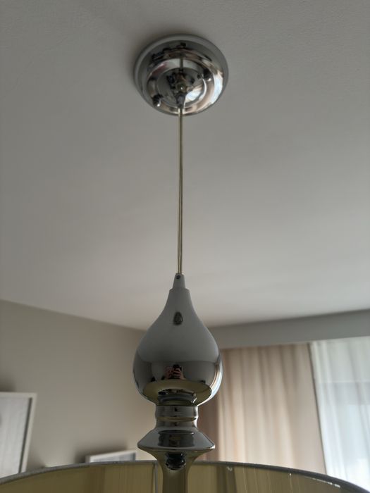 Lampa wisząca Żyrandol abażur