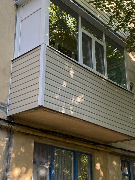 Балкон під ключ.Внутрішні роботи балкону,Розширення! Дах на балкон.