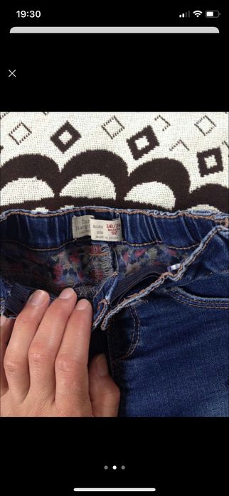 Джинси zara штани на флісі джінси zara