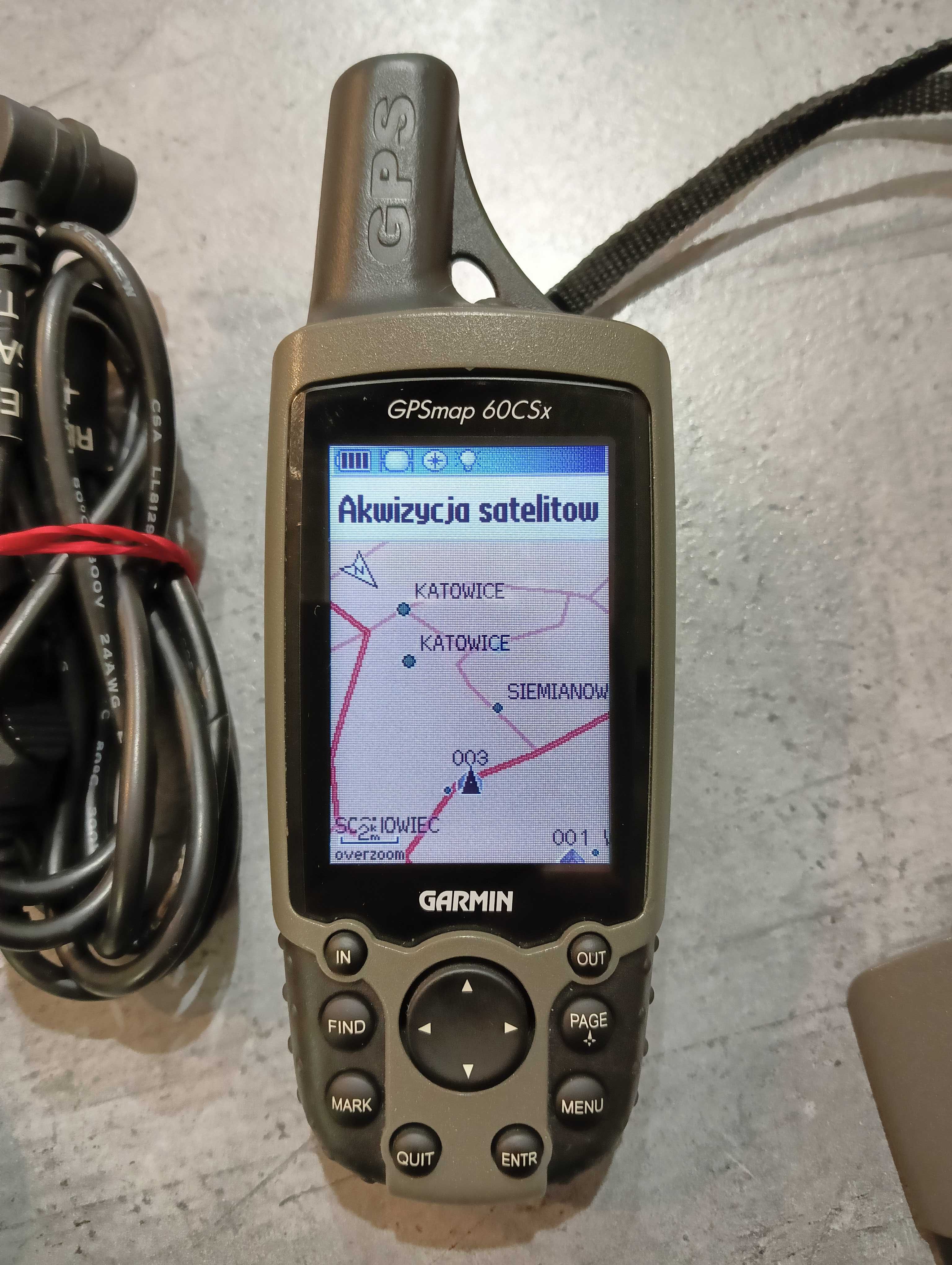 garmin GPSmap 60CSx sprawny mapa PL