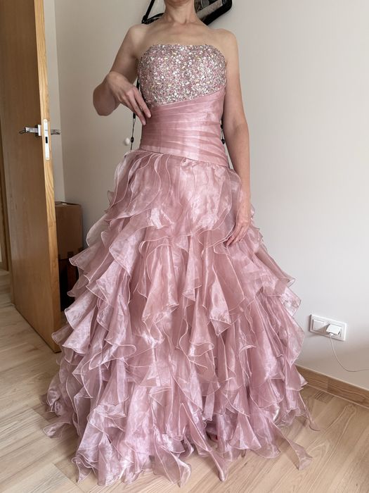 Sukienka balowa Barbie księżniczka rozmiar 8//36/S