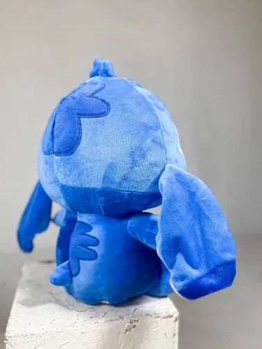 Мягкая игрушка Стич из мультфильма "Лило и Стич" Синий / 35 см.