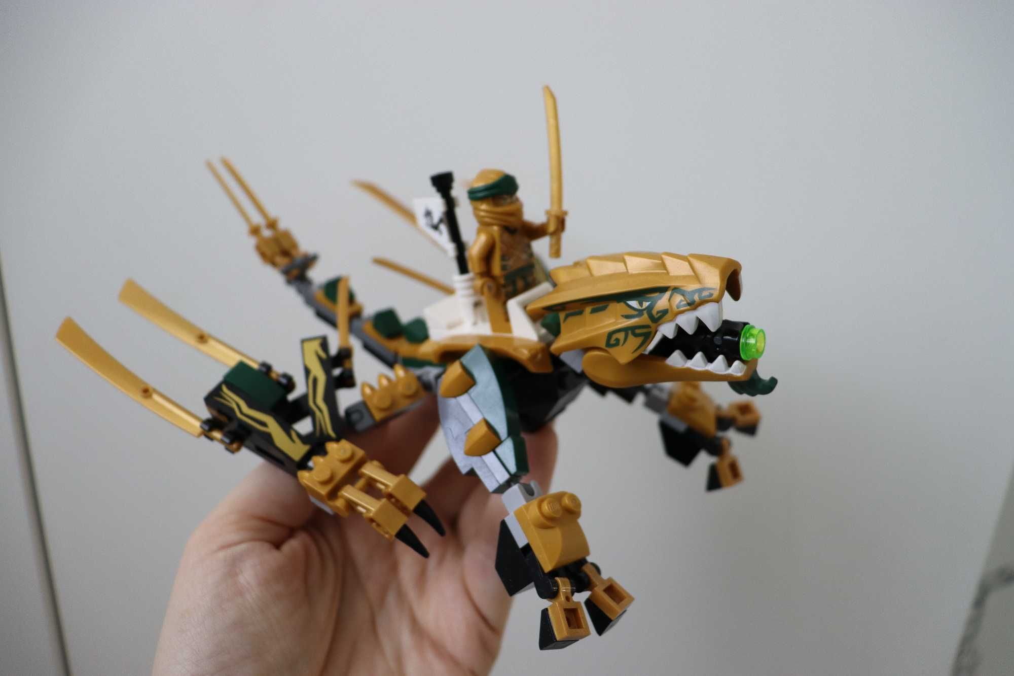 klocki LEGO Ninjago 70666  Złoty Smok wszystko jest instrukcja pudełko