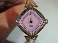 Женские позолоченные наручные часы «Слава», винтаж, СССР, Au