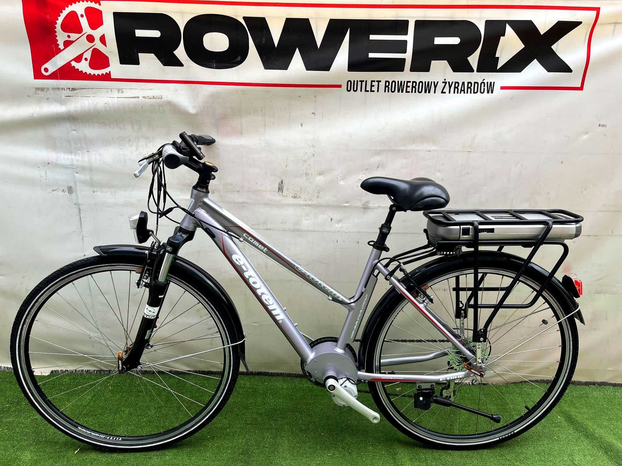 *Elektryczny COMET E-TOTEM* Koła 28" Shimano ACERA BAFANG