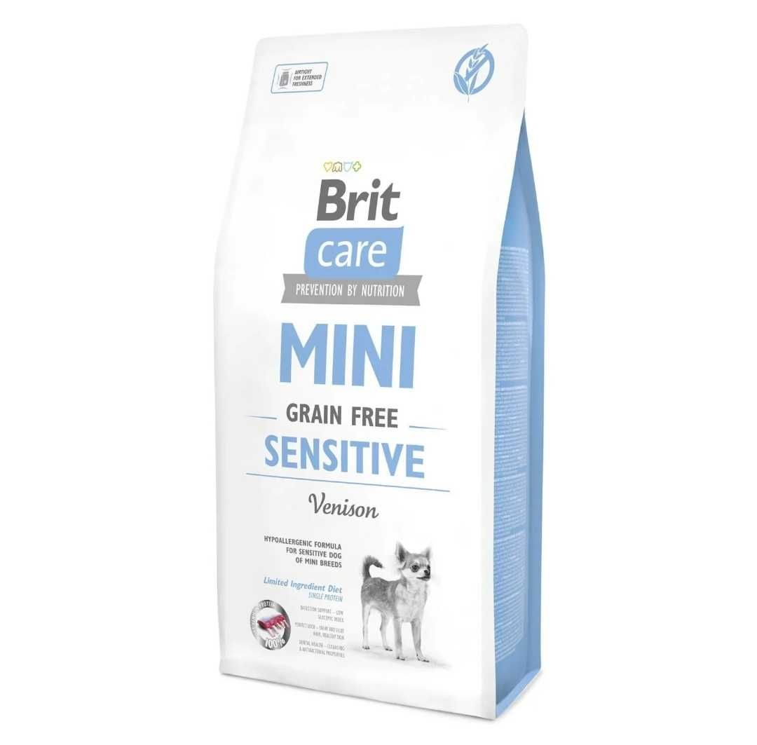 Мини породы с чувствительное пищеварение Brit Care Sensitive GF 7 кг