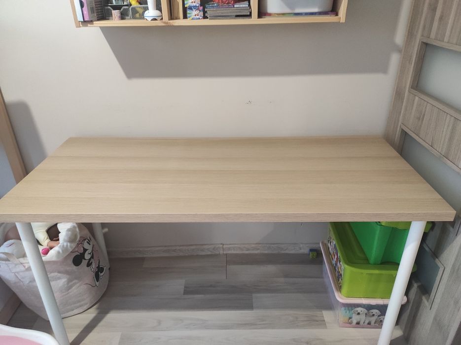 Biurko blat stół LAGKAPTEN + Nogi ADILS