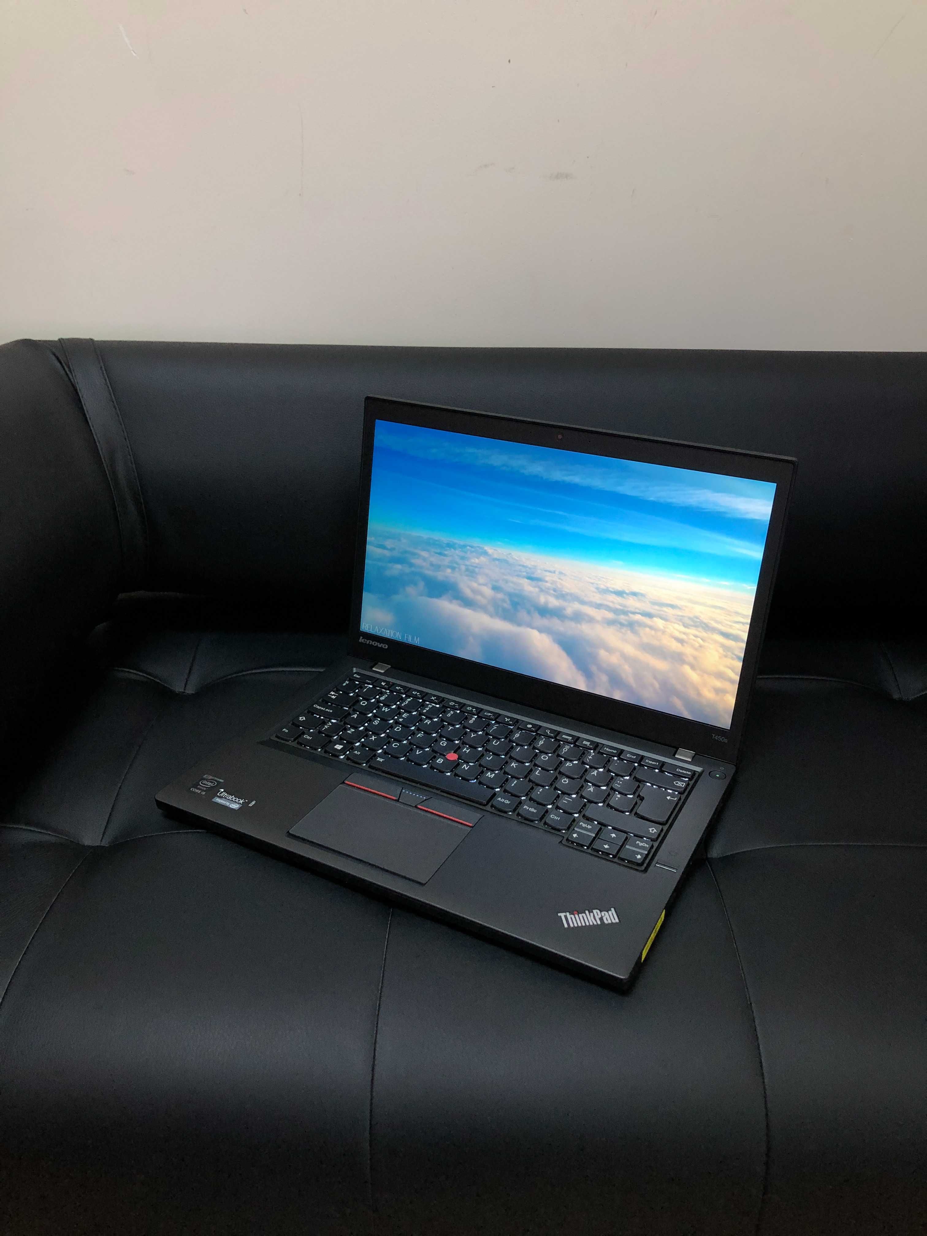 Ноутбук Lenovo ThinkPad T450s/14.0"FHD/i5-5200U/12GB/256GB/ГАРАНТІЯ