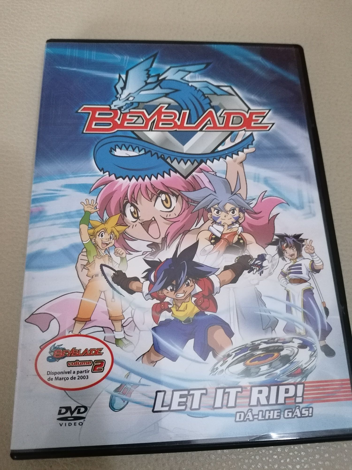 DVD Beyblade 1 - Temporada 1