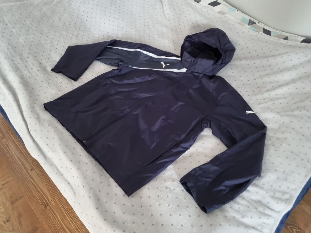 Kurtka Puma Spirit Rain Jacket. Wiatrówka przeciwdeszczowa ortalionowa