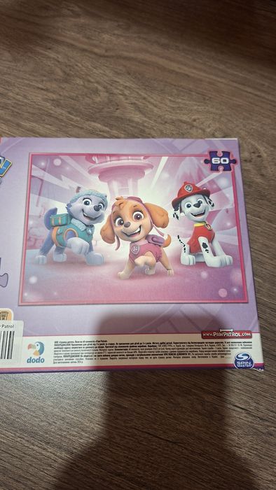 Пазлы щенячий патруль