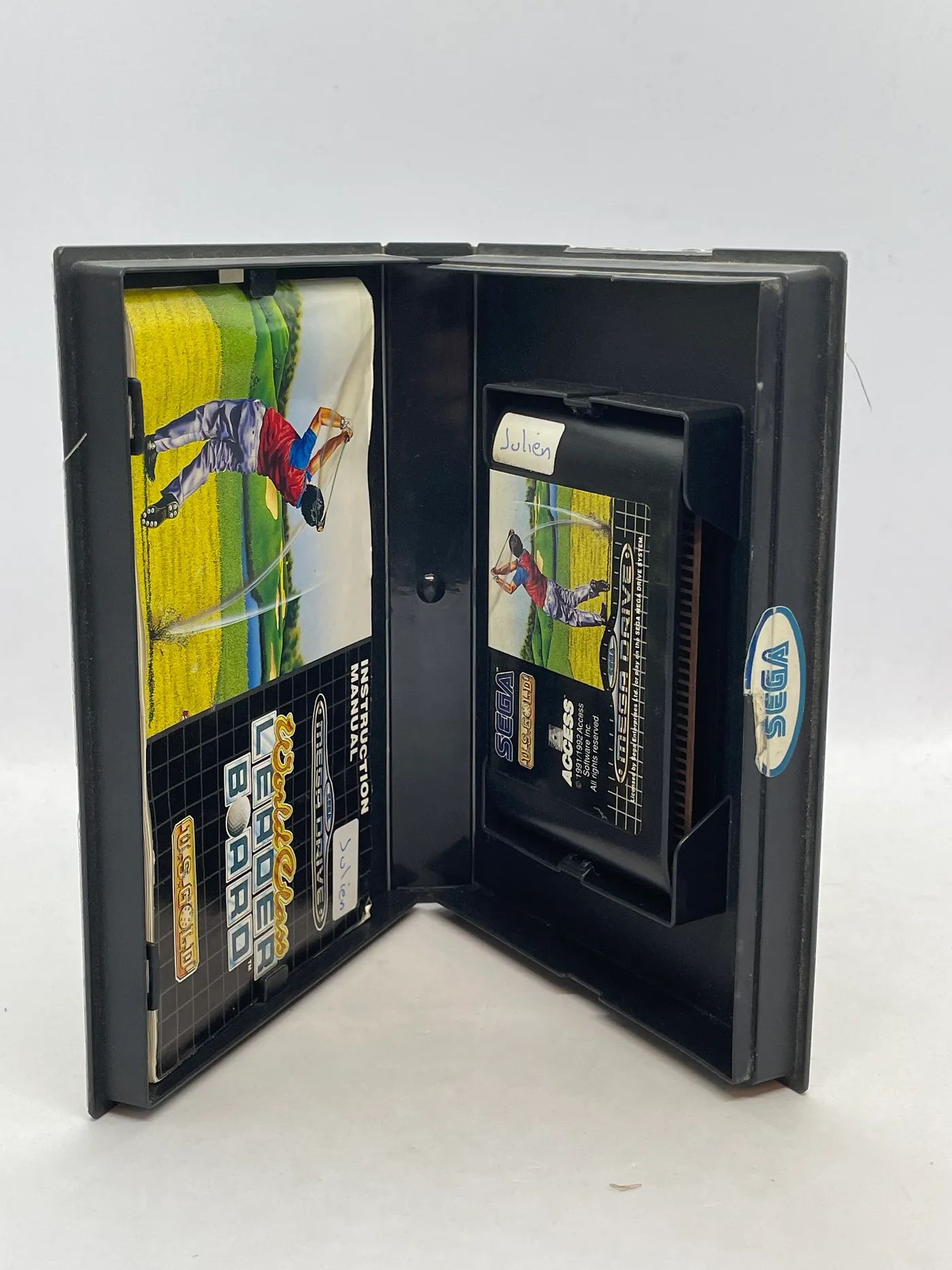 World Class Leader Board Sega Mega Drive Po Angielsku