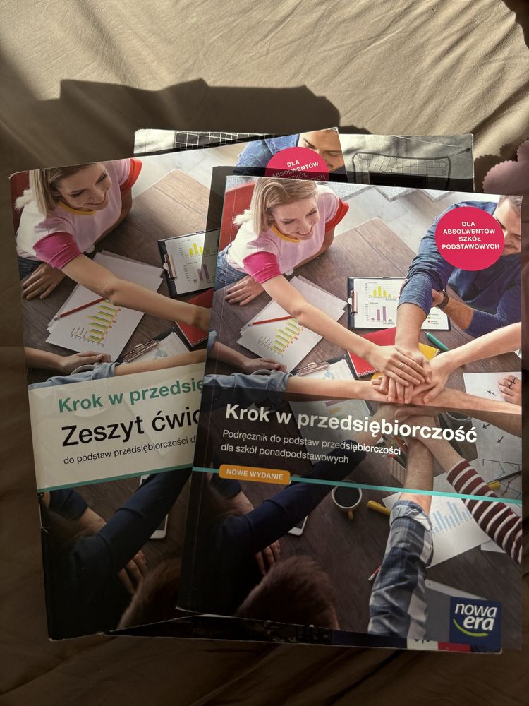 Krok w przedsiebiorczosc podrecznik i zeszyt cwiczen