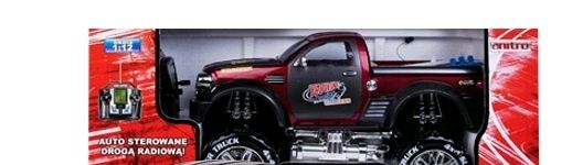 Mocarz R/C AUTO terenowe czerwone 1:12 Nowy
