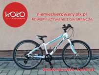 Rower dziecięcy STEVENS koła 24 SHIMANO ALTUS aluminium okazja rabat