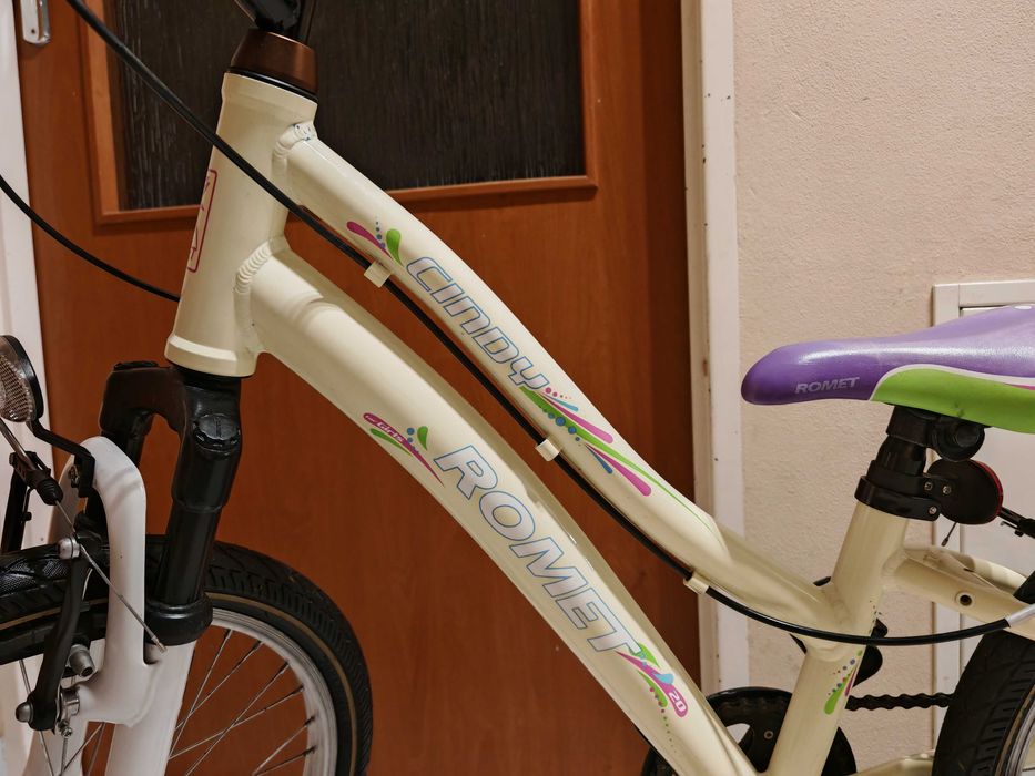 Piękny rower górski Romet Cindy 20 - stan idealny