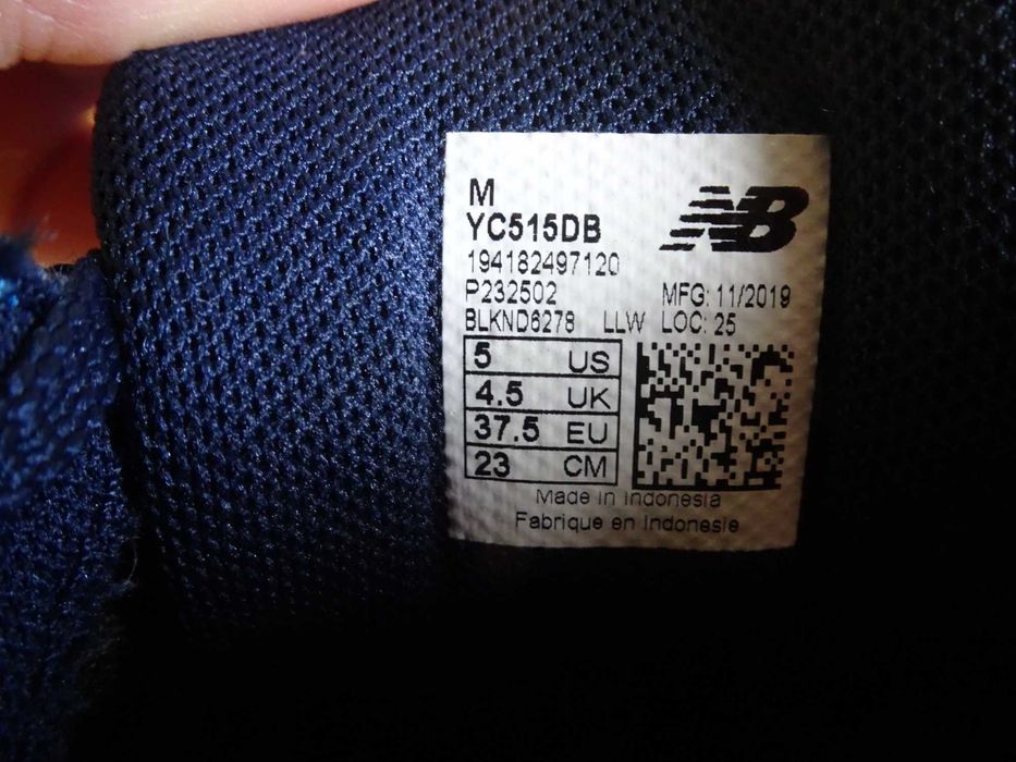 Buty dziecięce New Balance 515 roz. 37